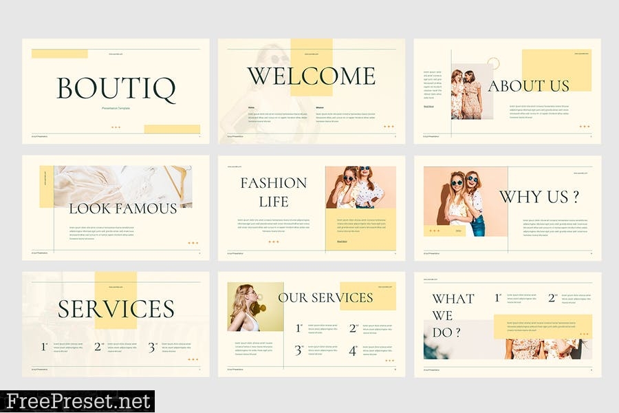 Boutiq - Boutique Presentation Template QFFA7ZZ