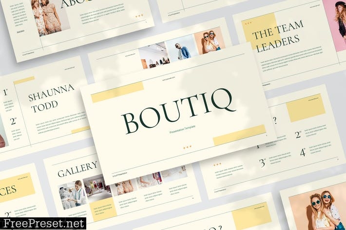 Boutiq - Boutique Presentation Template QFFA7ZZ