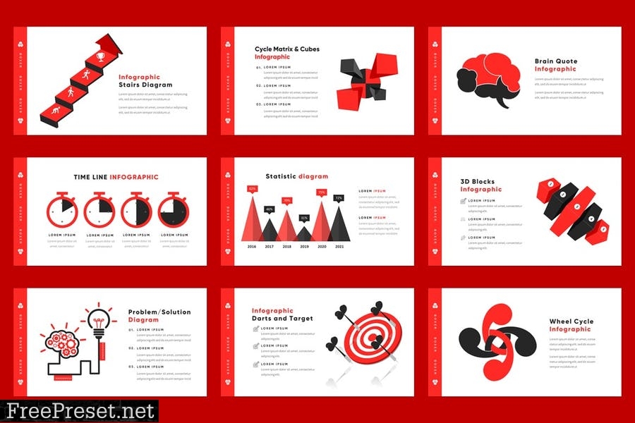 Boxer - Boxing and Sports Powerpoint Template 99QSXQW