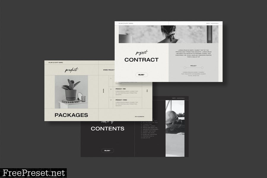 Brand Proposal Template 7TXM8CF