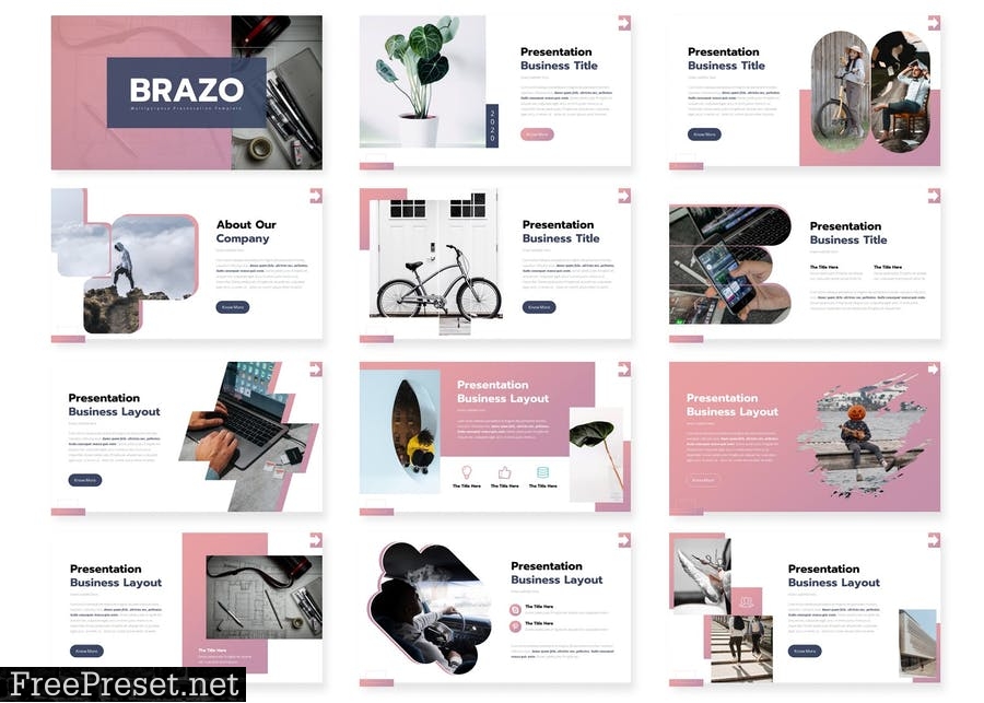 Brazo - Presentation Template PZJMFX7