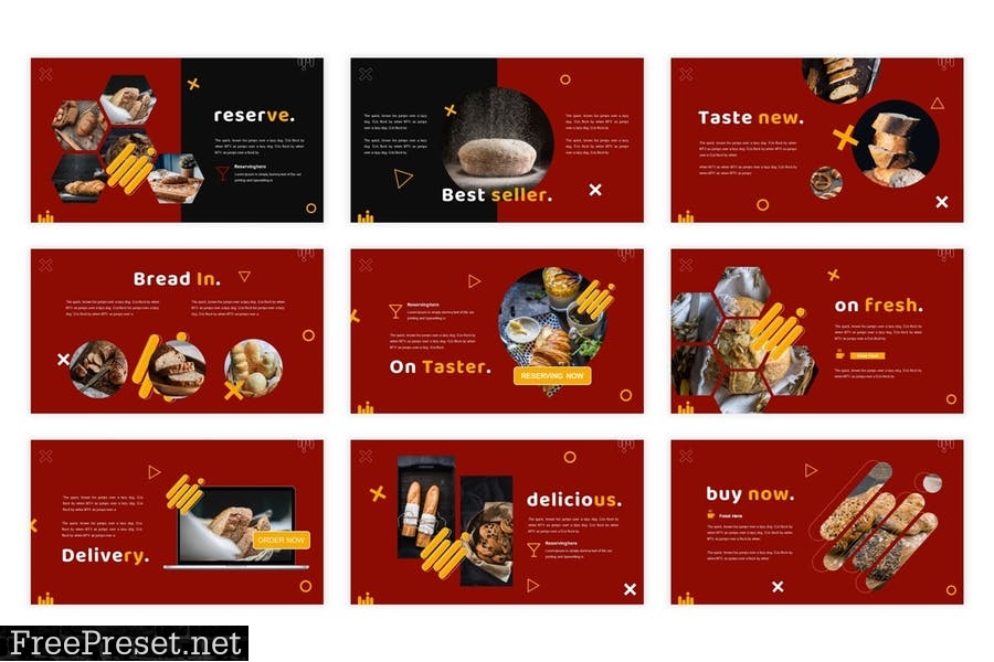 Breadsto Presentation Template DKEP485