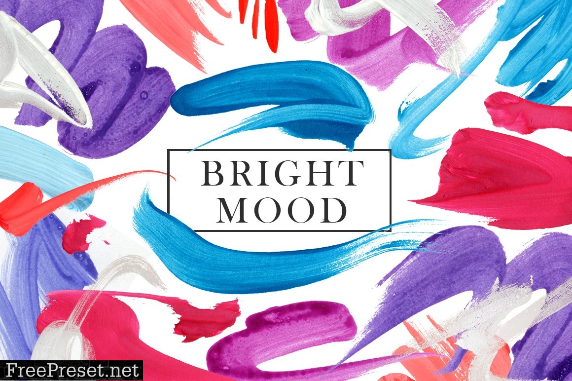 "Bright Mood" Abstract Collection