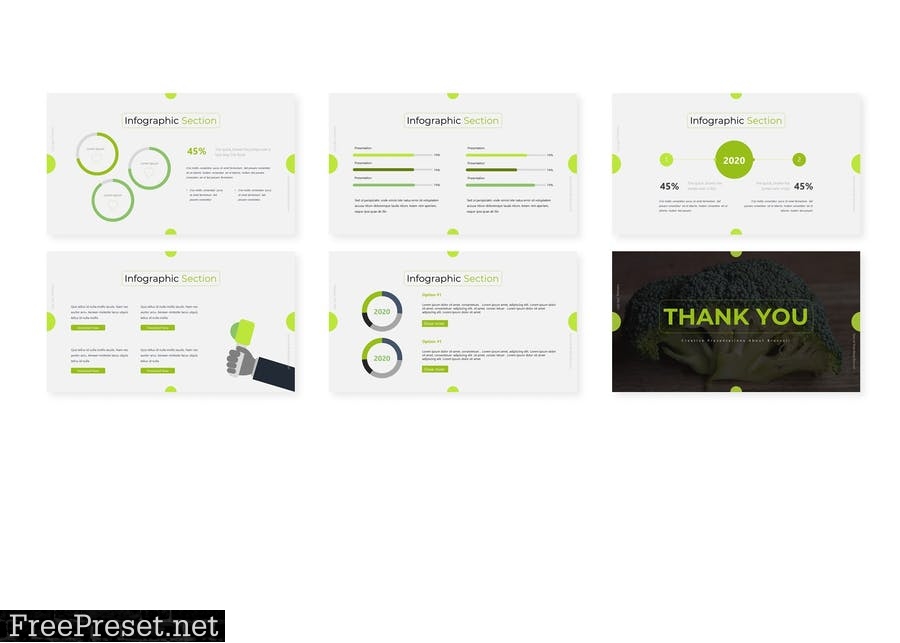 Broccol - Presentation Template G9RU2PX