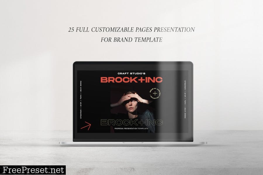 Brockin Urban Powerpoint Template 5FZYBYZ