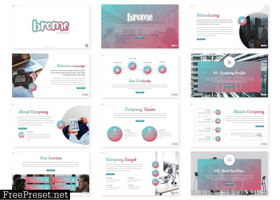 Brome - Presentation Template 7SBRNHR