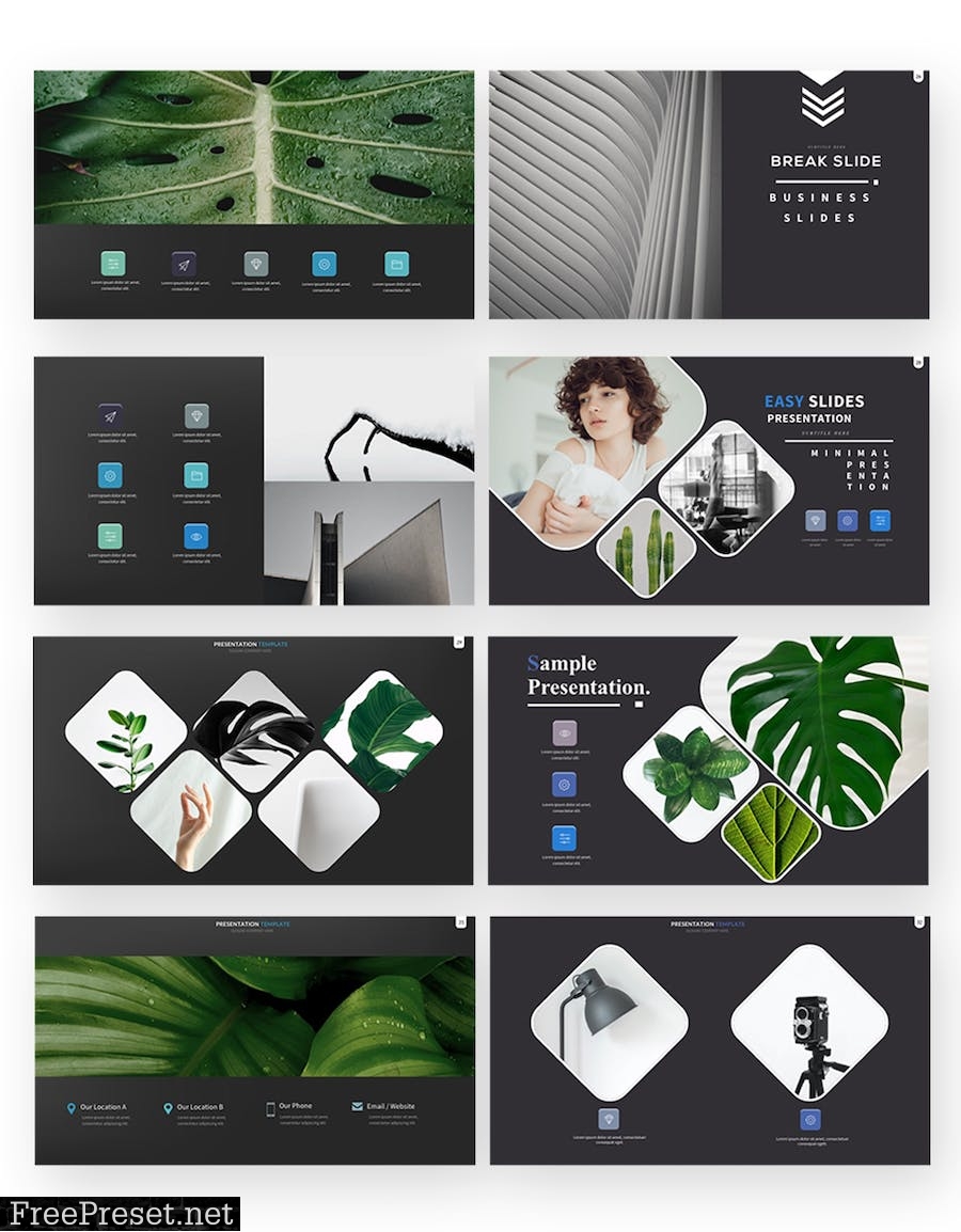 Brusher Powerpoint Presentation Templates 549KQ6D