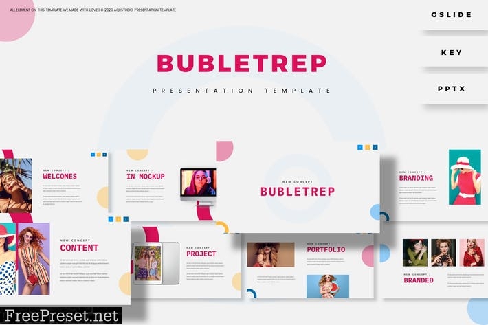 Bubletrep - Presentation Template NBBC4YY