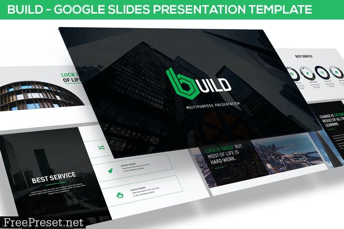 Build - Google Slides Template W3F4EM