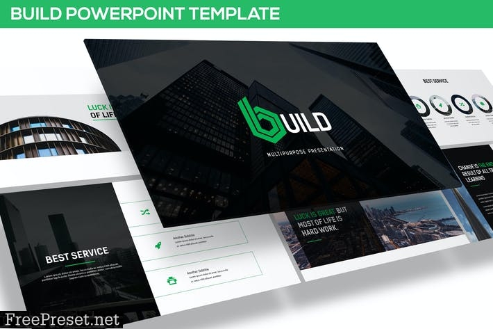 Build - Powerpoint Template FVJLGV