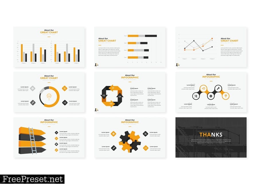 Building & Construction Google Slides Template 5EDBAR