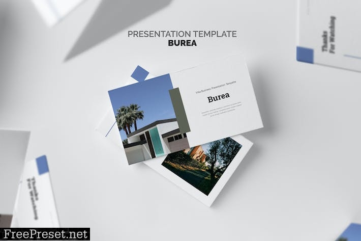 Burea : Villa Business Powerpoint 85FCK4U