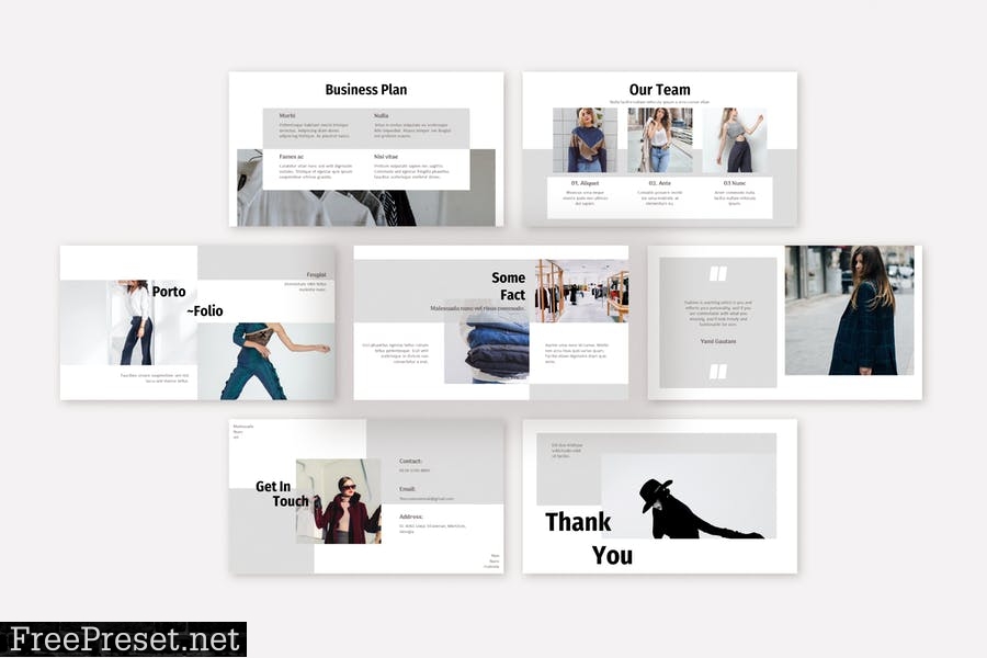 Burges - PowerPoint Template WVBPP3V