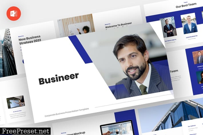Busineer - Business Powerpoint Template BNMHS7V