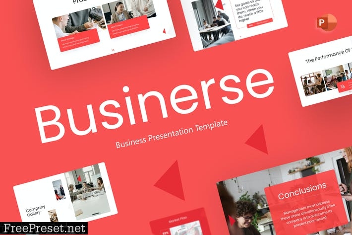 Businerse Business PowerPoint Template WZDS2JU