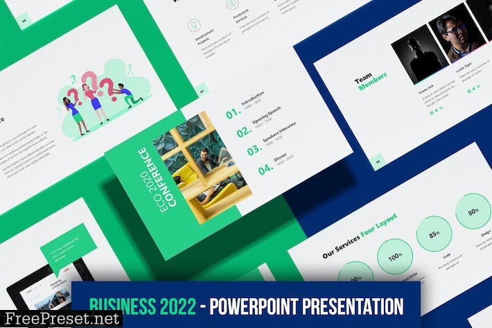 Business 2022 - PowerPoint Template DVRFYJK