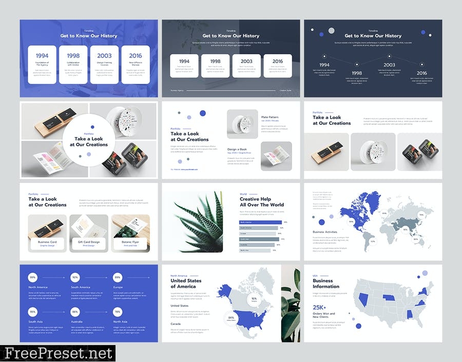 Business Agency Company Profile PowerPoint 8NJ6HM3