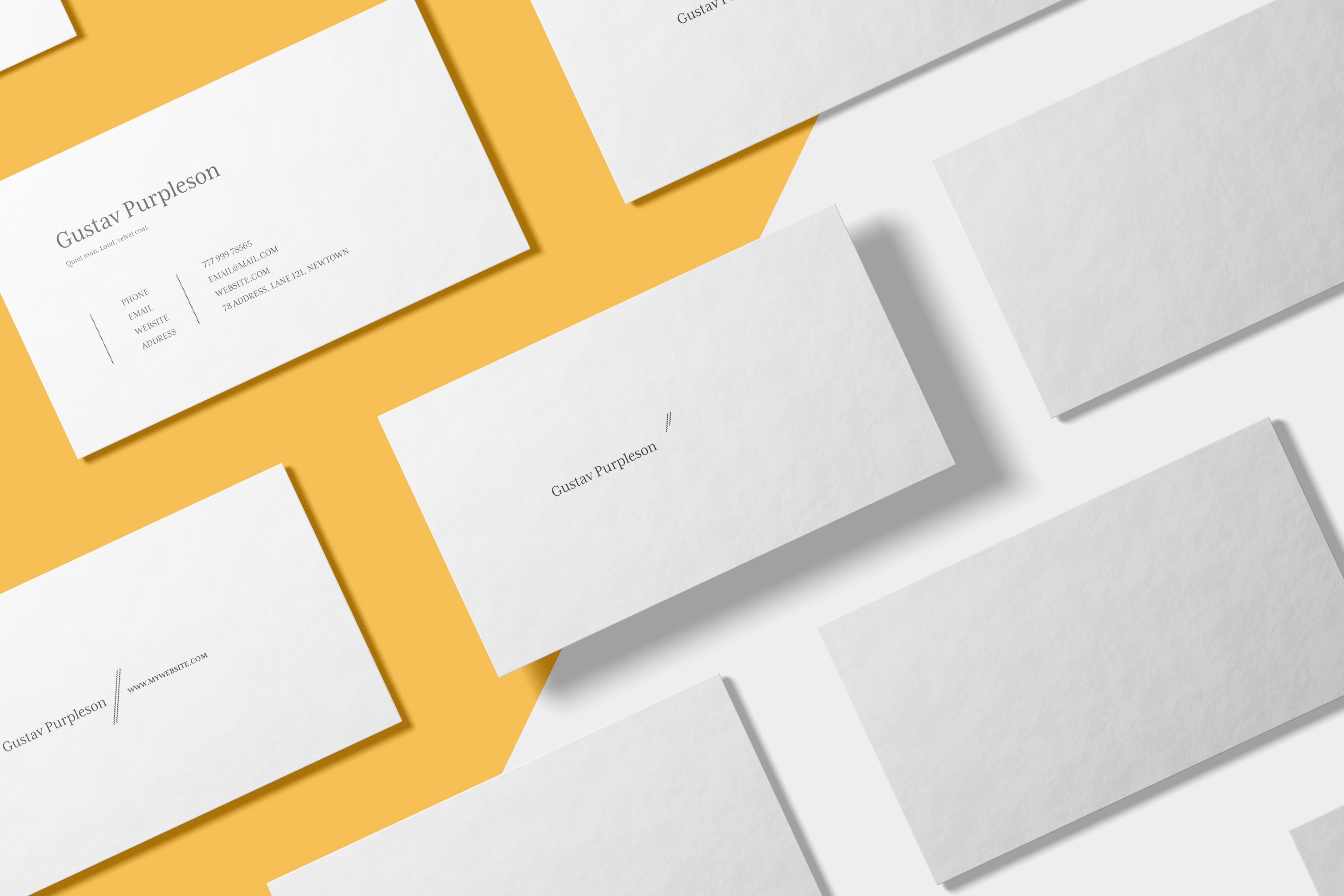 Business Card Mockup 6706235