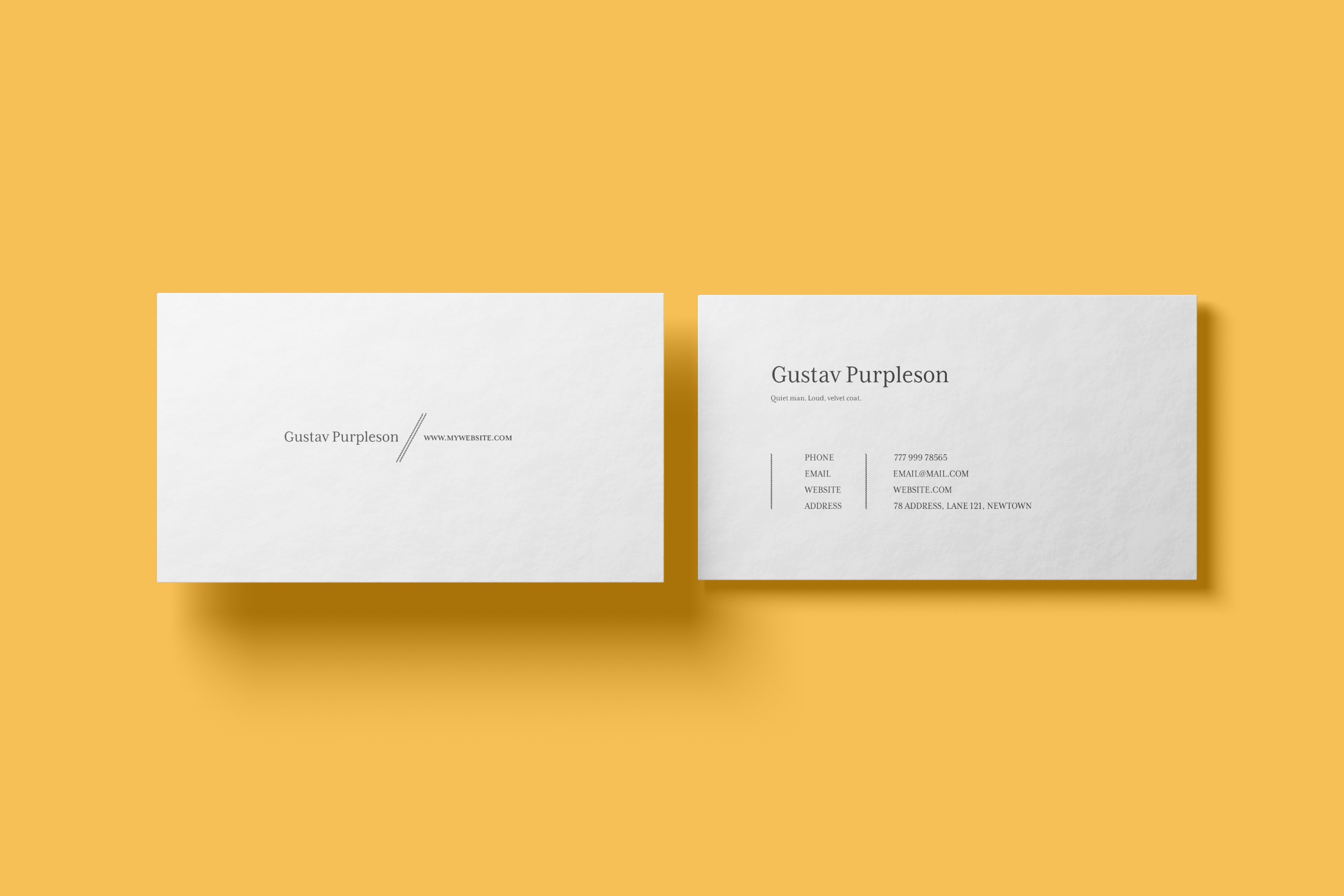 Business Card Mockup 6706235