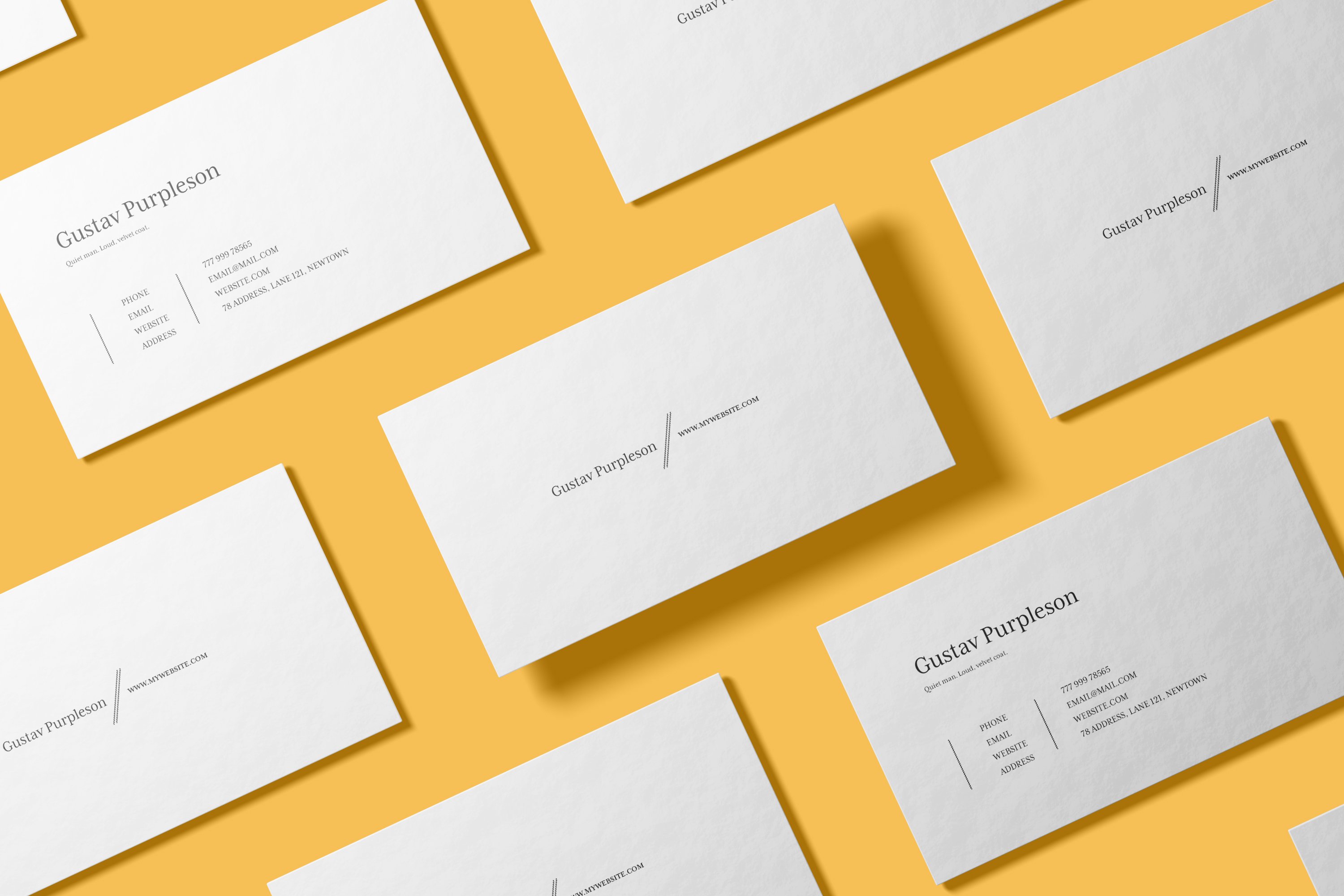 Business Card Mockup 6706235