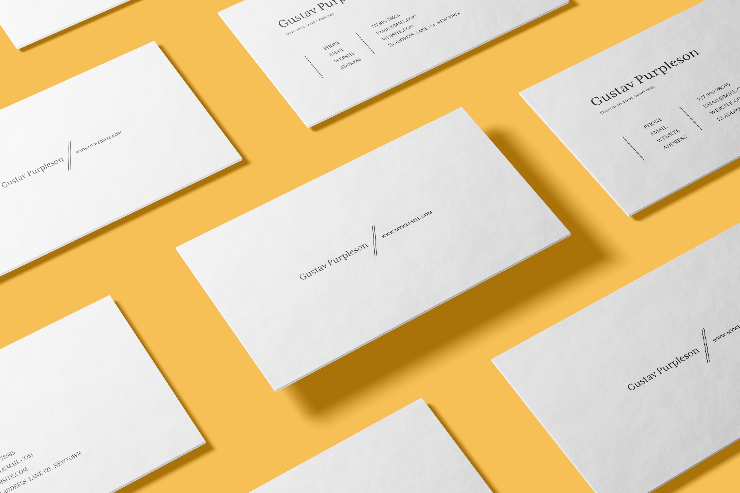 Business Card Mockup 6706235