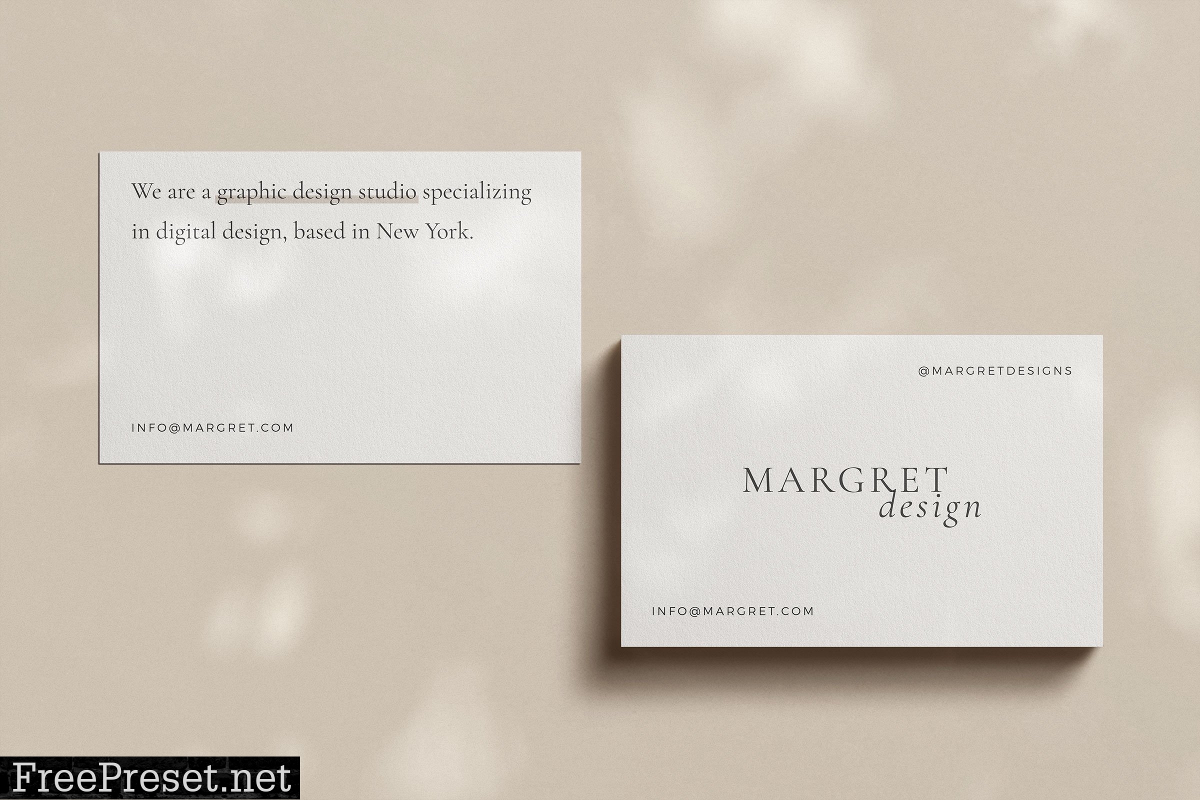 Business Card Mockup Kit 3917121