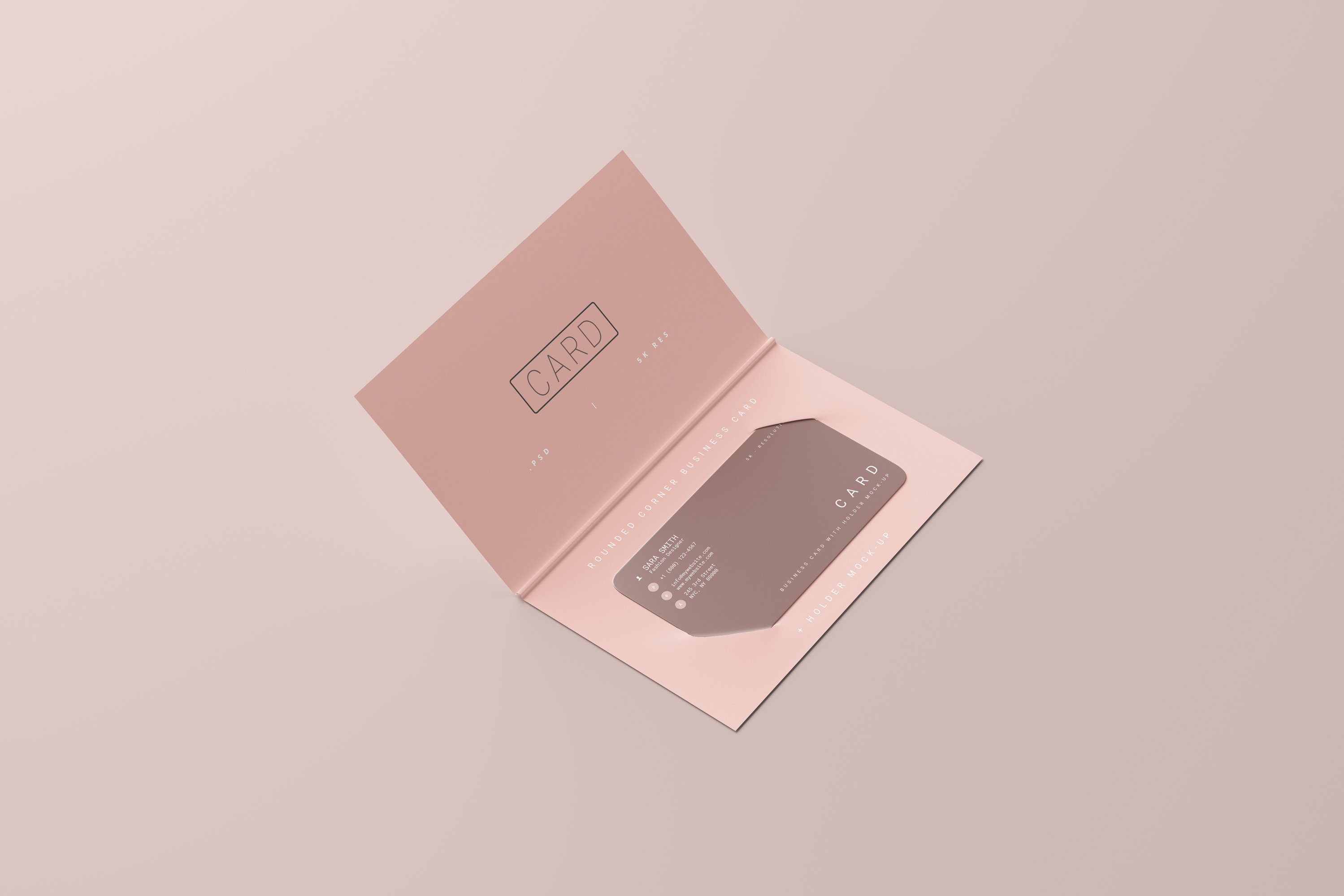 Business Card with Holder Mockups 7420501