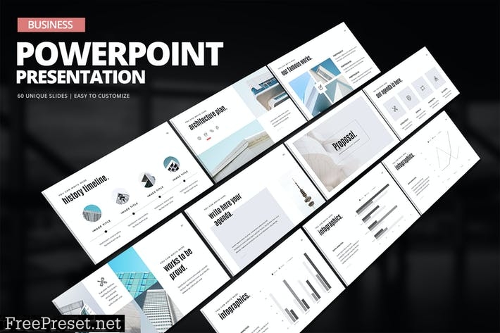 Business Powerpoint Presentation 28862N