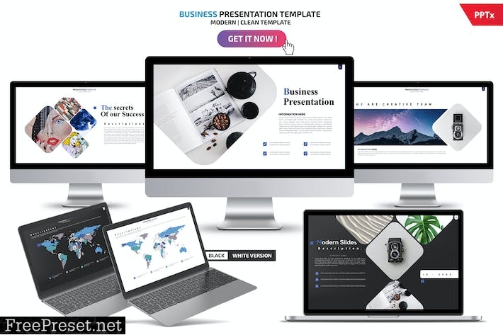 Business Powerpoint Presentation Templates 99YPBHY