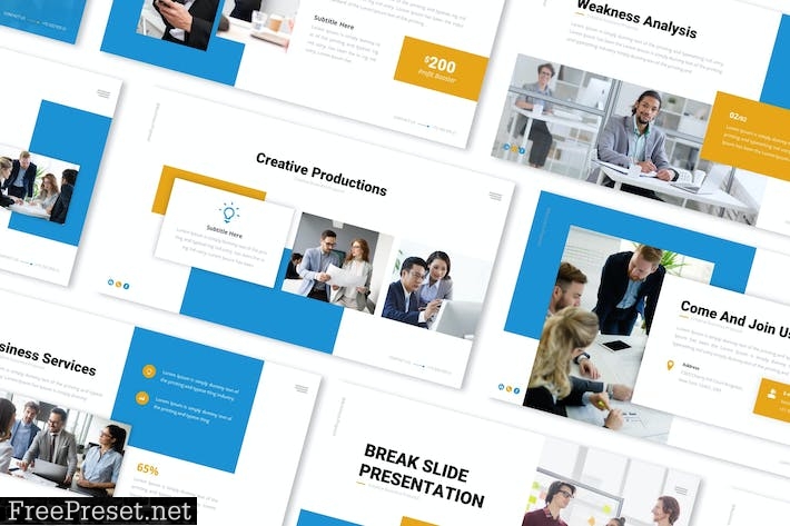 Business Proposal Powerpoint Presentation Template FG9QRAW