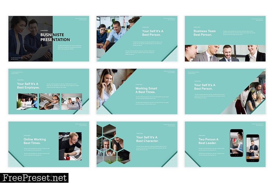 Busineste Presentation Template ZFVYKTS