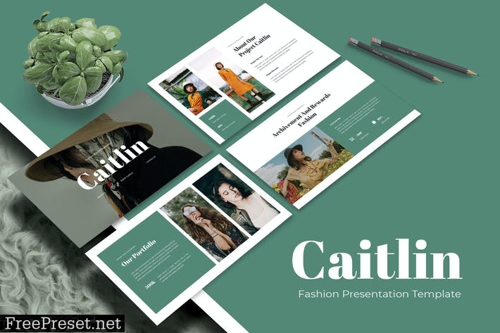 CAITLIN _ Powerpoint Template ZTNWR6Y