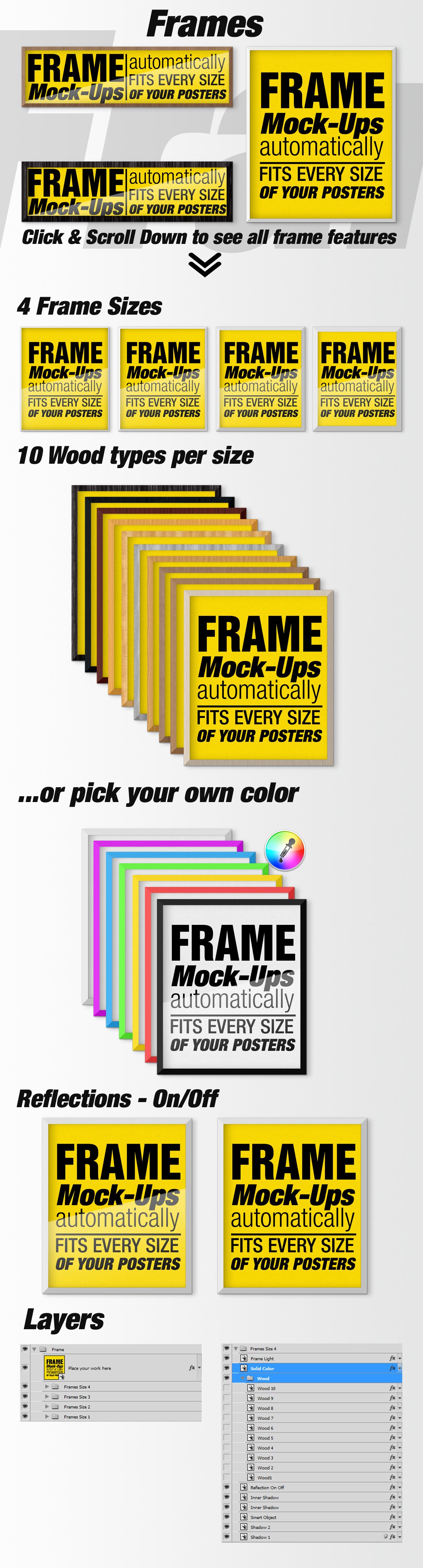 Canvas Mockups - Frames Mockups v 7