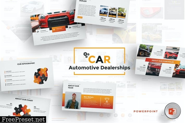 Car Dealerships Powerpoint Template 2G6BD6