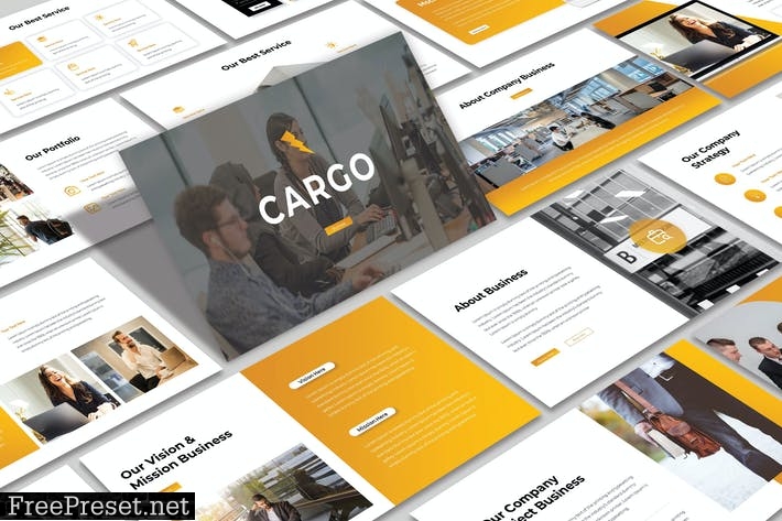 CARGO - Powerpoint Template 2CJ8PW9