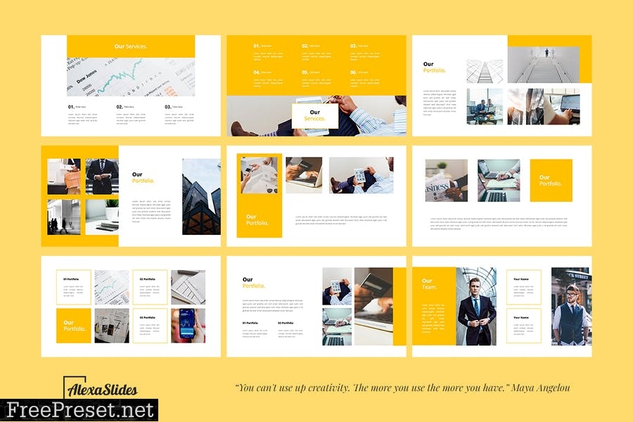 Carlarex - Business Presentation Template 9MQZX9X