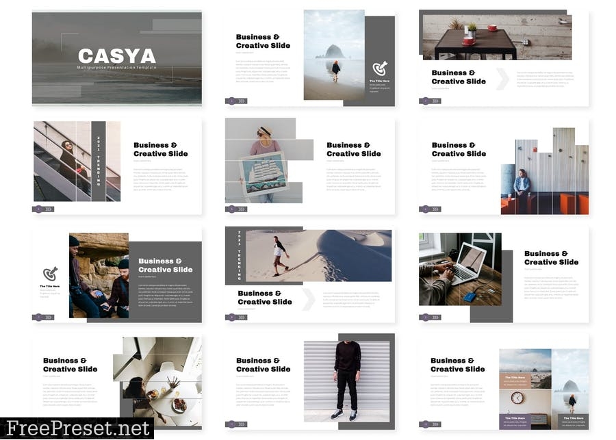 Casya - Presentation Template JDENP2G