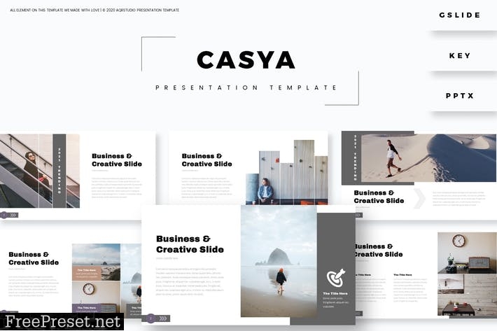 Casya - Presentation Template JDENP2G