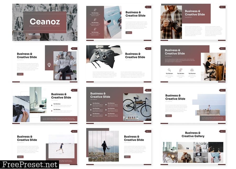 Ceanoz - Presentation Template N58MKDC