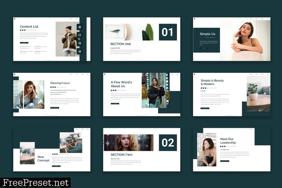 Cebona - Powerpoint Template 9KD4P4U