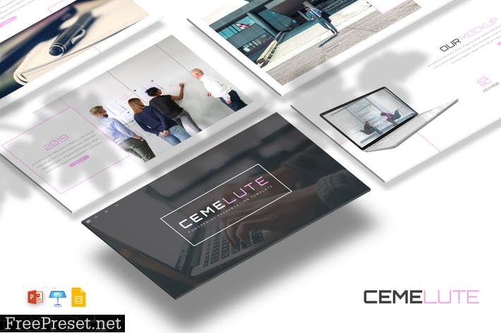 Cemelute - Presentation PPTX / GSlides / Key KQV6JX8