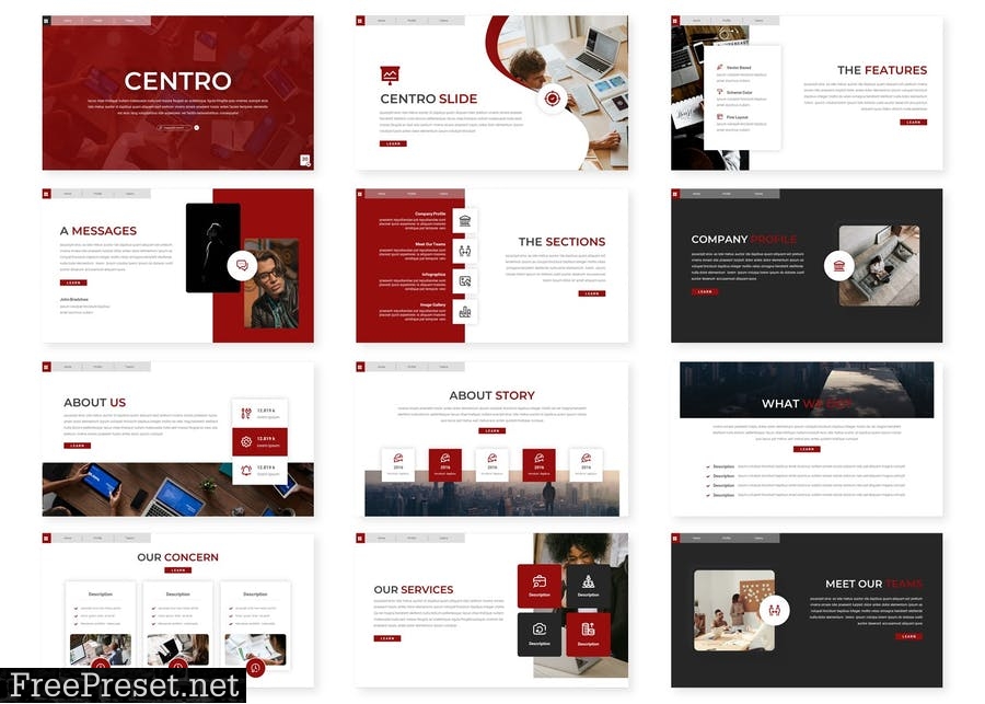 Centro - Presentation Template 3ZFL5M9