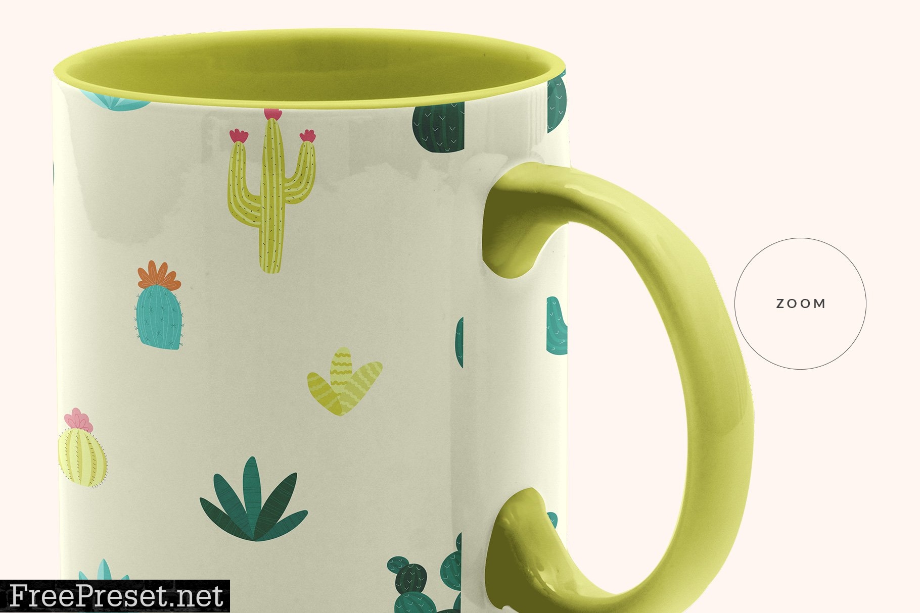 Ceramic Coffee Mugs Mockup Set 4518444