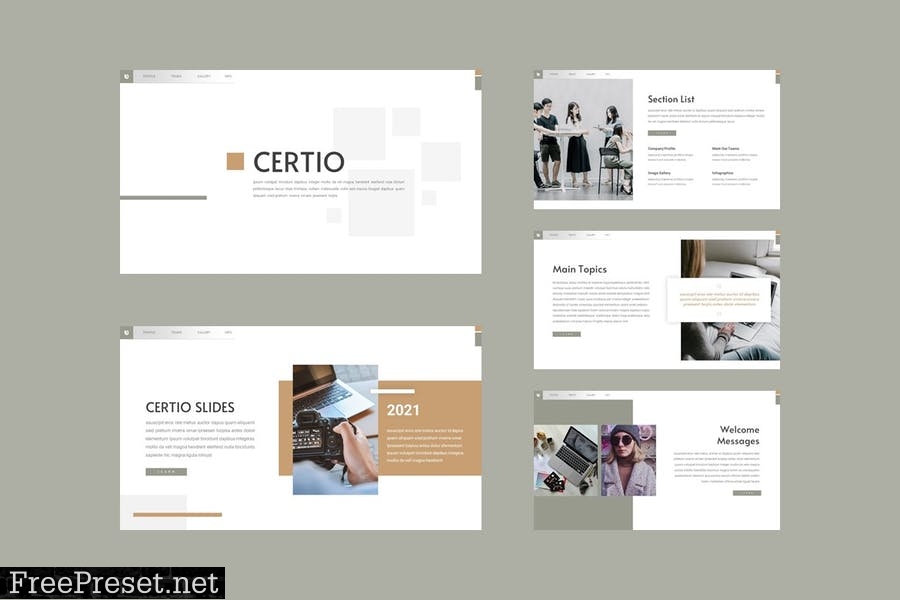 Certio - Presentation Template ATTGMX7