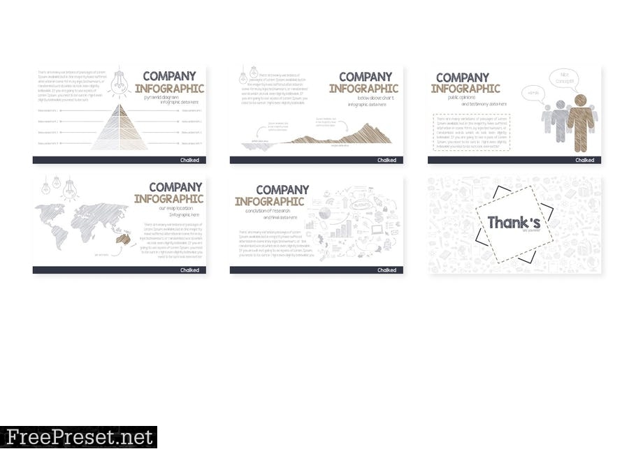 Chalked - Powerpoint Templates PFUFZH