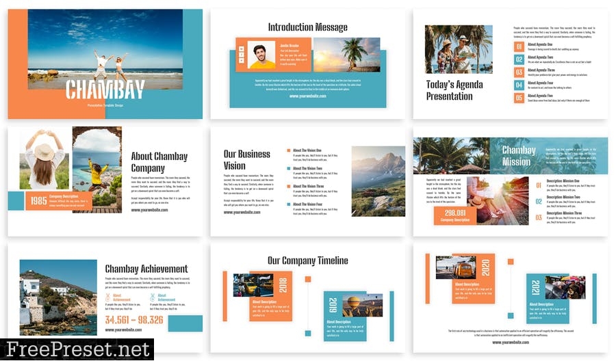 Chambay - Business Template Prensentation 7Z3FACX