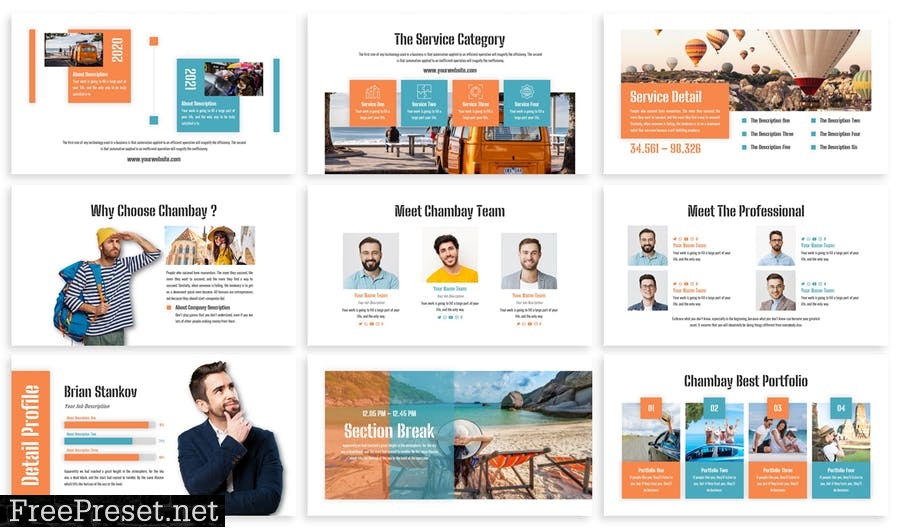 Chambay - Business Template Prensentation 7Z3FACX