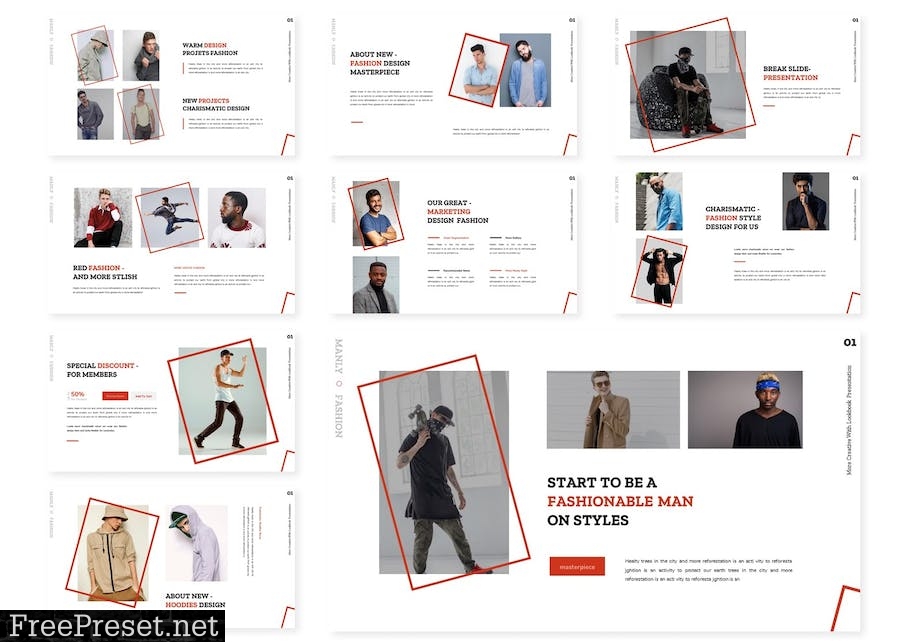 Charfashion | Presentation Template XSG8R3W