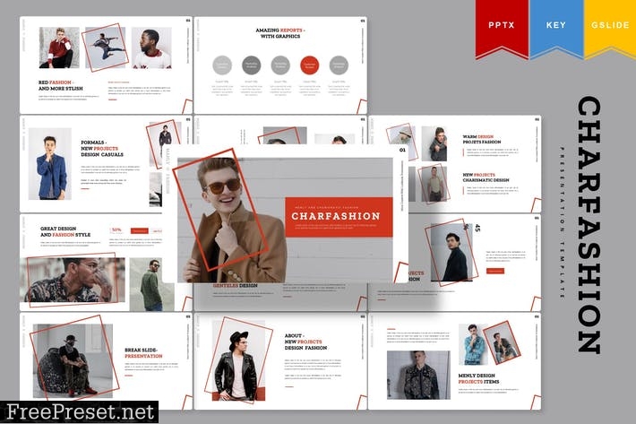 Charfashion | Presentation Template XSG8R3W