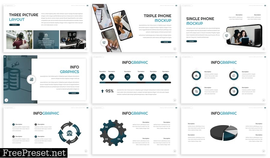 Charlie - Creative Agency Prensentation Template 75TVAYQ